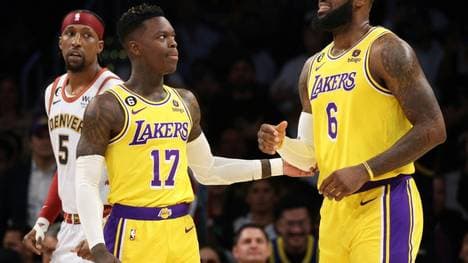 Aus für Dennis Schröder (M.) und LeBron James
