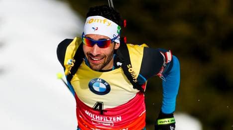 Martin Fourcade gewinnt bei der WM in der Verfolgung die Goldmedaille