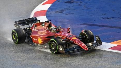 Der Start muss aufgrund des Regens verschoben werden