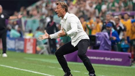 Herve Renard schied mit Saudi-Arabien in der WM-Vorrunde aus