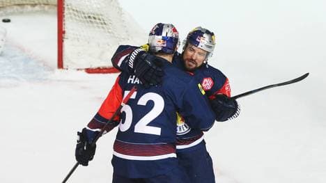 Patrick Hager traf für München in Mannheim