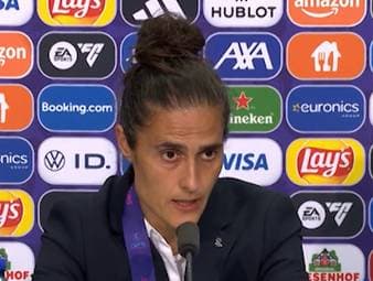 Montserrat Tomé analysiert die Niederlage ihrer Mannschaft und ist der Meinung, dass Spanien mehr verdient hatte.