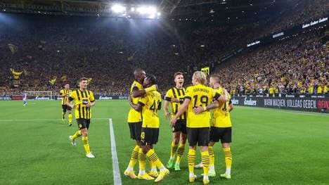 Dortmund führt gegen Hoffenheim