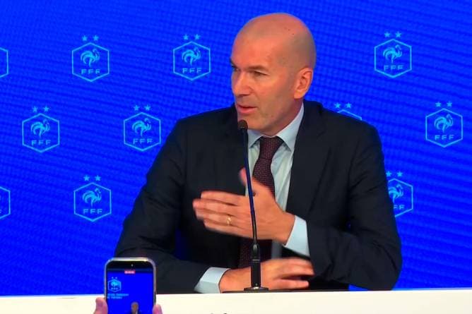 Große Geste! Bemerkenswerte erste Worte von Zidane