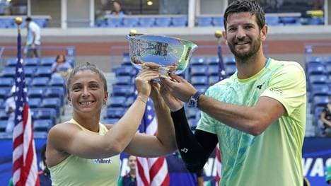Sara Errani und Andrea Vavassori holten 2024 den Mixed-Titel