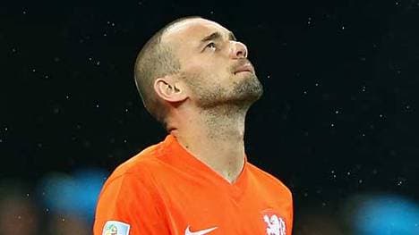 Die Niederlande müssen gegen Brasilien ohne Wesley Sneijder auskommen 