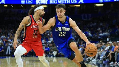 Franz Wagner (r.) zeigt sich in Topform