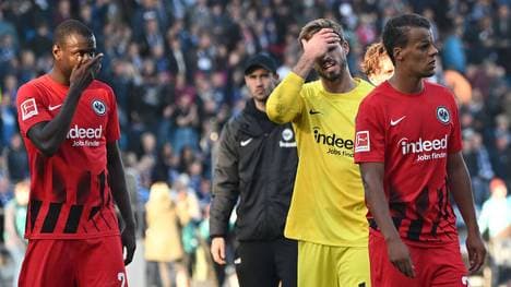 Die Eintracht hatte in Bochum nichts zu lachen