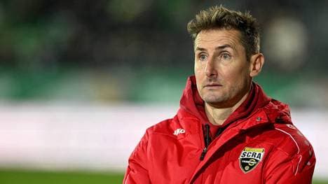 Miroslav Klose trainierte zuletzt den SCR Altach
