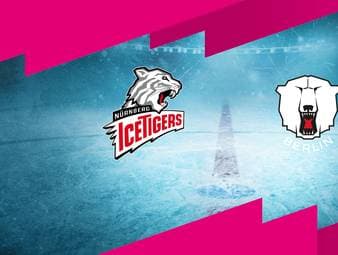 Nürnberg Ice Tigers - Eisbären Berlin: Tore und Highlights | PENNY DEL