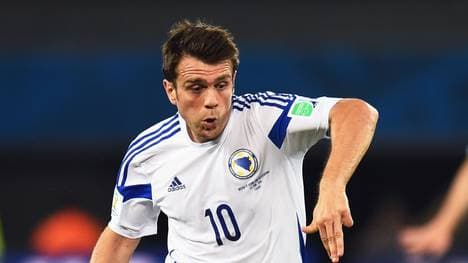 Zvjezdan Misimovic war ein Nationalspieler von Bosnien und Herzegowina