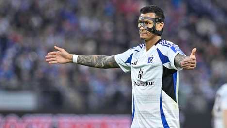 Davie Selke verpasst mit dem HSV den nächsten Sieg