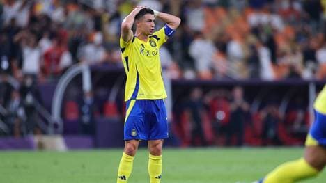 Cristiano Ronaldo konnte es kaum glauben