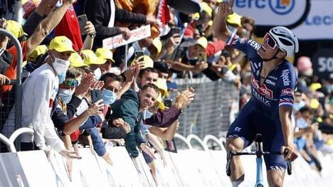 Mathieu van der Poel gewinnt die 2. Etappe der Tour de France