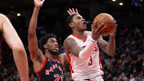 Kevin Porter Jr. wurde nach Gewaltvorwürfen im vergangenen Jahr von den Houston Rockets suspendiert