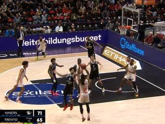 NINERS Chemnitz - Dolomiti Energia Trento: Highlights | EuroCup