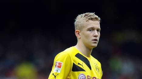 Jannik Bandwoski im Trikot von Borussia Dortmund