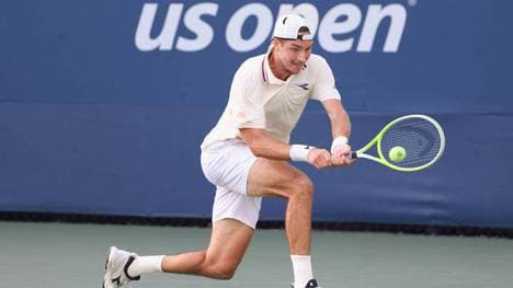 Jan-Lennard Struff steht bei den US Open in der zweiten Runde
