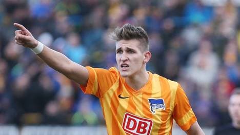 Robert Andrich im Trikot von Hertha BSC