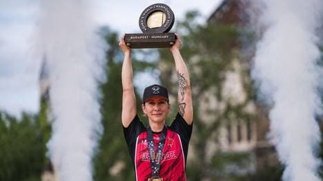 Die Kanadierin Andrea Hand gewann die ersten Women's World Championships