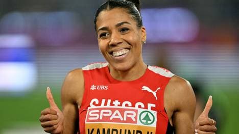 Kambundji gewann ein Herzschlagfinale