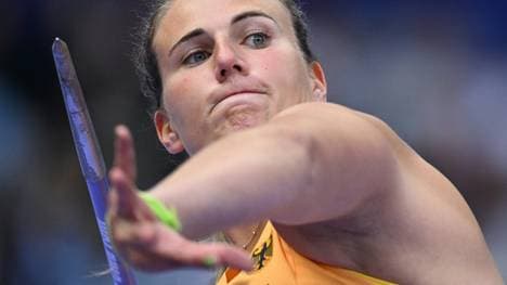 Christin Hussong schaffte es nicht ins Finale