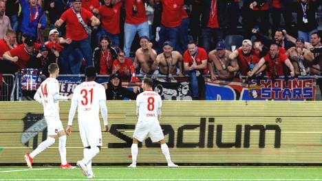 Heidenheim bejubelt seinen ersten Sieg in Europa