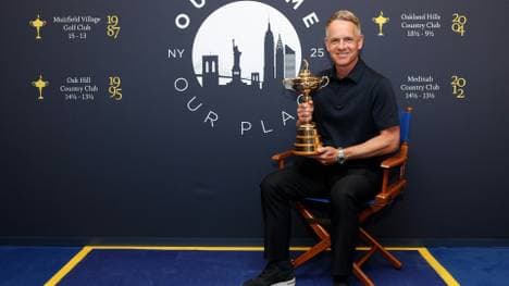 Wieder Kapitän: Luke Donald