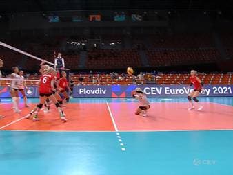 Nach dem 3:0-Sieg über Griechenland steht Deutschland fix im Achtelfinale. Gegen die bereits ausgeschiedenen Griechinnen zeigt vor allem Anna Pogany ihre ganze Klasse.