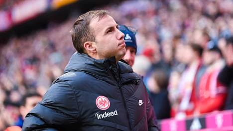 Mario Götze ist seit 2022 bei Eintracht Frankfurt unter Vertrag