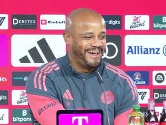 Vincent Kompany erklärt auf der Pressekonferenz vor dem Spiel des FC Bayern gegen den 1. FSV Mainz 05, warum es für ihn eine besondere Herausforderung ist, gegen ein Team mit einem neuen Trainer zu spielen.