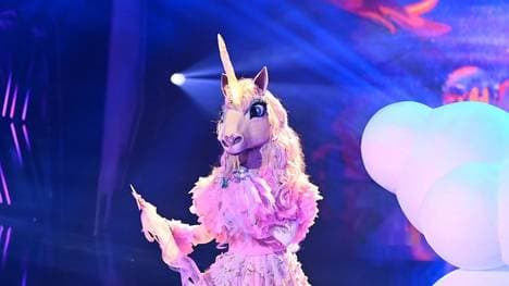Unter dem Einhorn-Kostüm bei "The Masked Singer" versteckte sich Franziska van Almsick