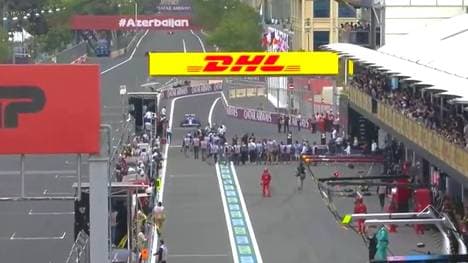 Ocon bremste rechtzeitig - und die Fotografen wichen in letzter Sekunde aus