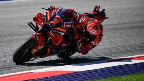 Bagnaia liegt mit 46 Punkten Vorsprung in Führung