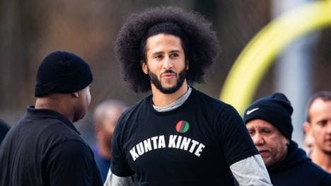 Colin Kaepernick protestierte schon 2016 gegen Polizeigewalt