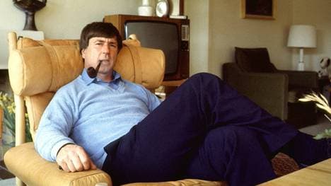 Sepp Piontek während seiner Zeit als dänischer Nationaltrainer 1986