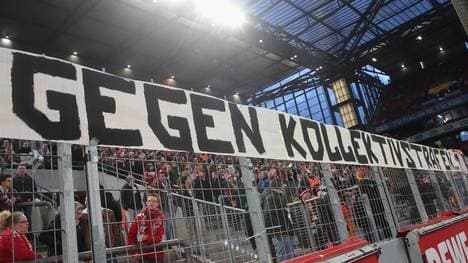 In Köln gab es nur vereinzelte Protestbanner