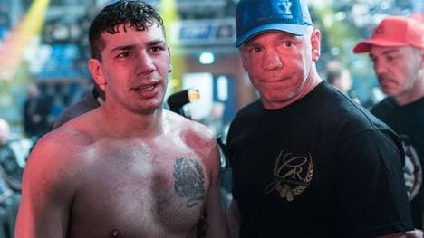 Vincenzo Gualtieri und Graciano "Rocky" Rocchigiani verstanden sich gut