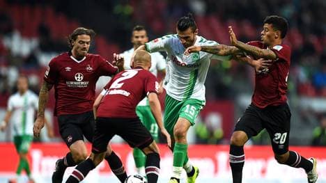 1. FC Nuernberg v SpVgg Greuther Fuerth - Second Bundesliga
