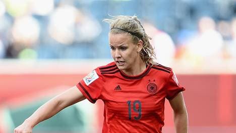 Lena Petermann kann gegen England nicht spielen