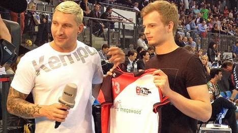 Felix Stachowiak (r.) ist Mitglied im "Team Kretzsche"
