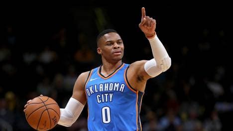 Russell Westbrook erzielte ein Triple-Double