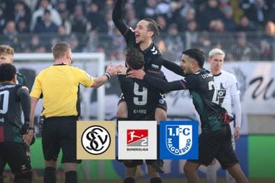 Tor-Gala! Magdeburg erobert Platz zwei