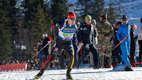 Philipp Nawrath ist in der Verfolgung gefordert