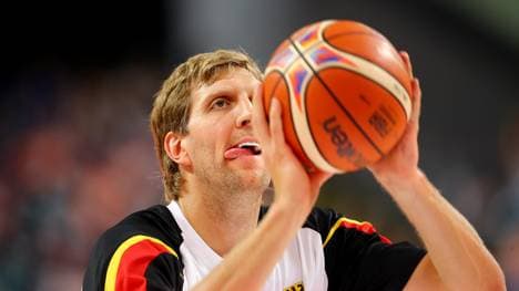 Das DBB-Team um Dirk Nowitzki trainiert erstmals in Berlin