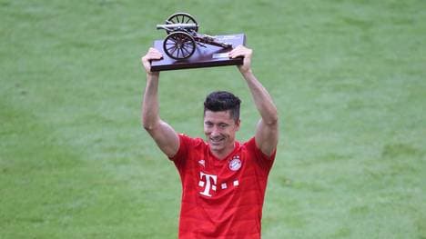 Robert Lewandowski wird aller Voraussicht nach zum fünften Mal bester Torschütze der Bundesliga
