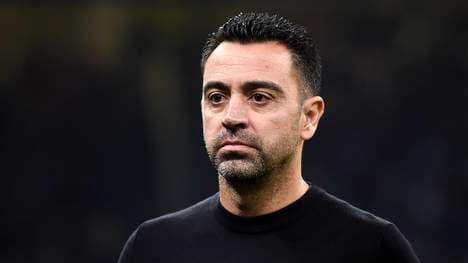 Barca-Coach Xavi stand zuletzt häufiger in der Kritik.
