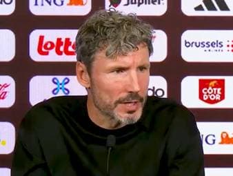 Mark van Bommel wurde offiziell als neuer Cheftrainer der belgischen Nationalmannschaft vorgestellt. Der ehemalige Bayern-Kapitän spricht über seine Spielphilosophie und die Nervosität.