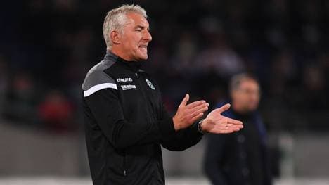 Mirko Slomka und Hannover 96 schlagen Dynamo Dresden.