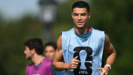 Cristiano Ronaldo beim Training in Texas